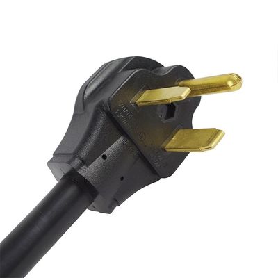 Διορισμένη τάση 250V 30Amp Twist Lock 3 Prong Male Plug για L6-30R 50Amp 3 Prong Female Generator RV Power Cord