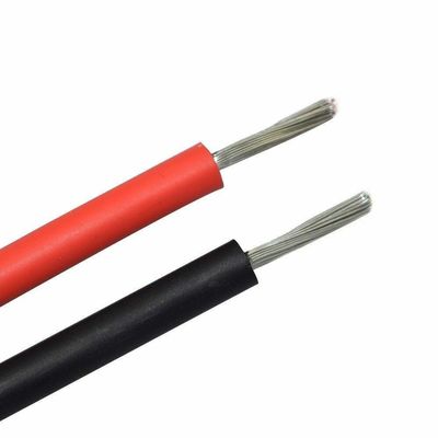 6 mm2 Κουτίσματος καλωδίου ηλιακού καλωδίου PV-1 με καλώδιο ηλιακού καλωδίου με δοκιμή περιεκτικότητας σε αλογόνες EN60754-1/EN60754-2 και έγκριση TUV