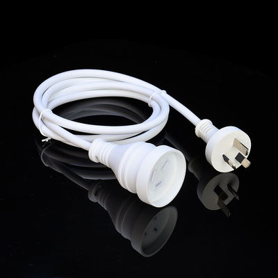 Αυστραλιανό SAA Standard Plug Laptop Power Cord IEC Γυναικείο άκρο Τύπος 10-15A Κατηγοριοποιημένο ρεύμα για οικιακές συσκευές