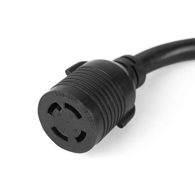 30 Amp προσαρμογέα 4 άκρη σε 3 άκρη κλειδαριά 10 Gauge Power Welder Adapter Cord ETL καταχωρημένο NEMA L14-30P αρσενικό σε NEMA L6-30R θηλυκό
