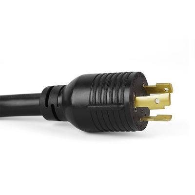 30 Amp προσαρμογέα 4 άκρη σε 3 άκρη κλειδαριά 10 Gauge Power Welder Adapter Cord ETL καταχωρημένο NEMA L14-30P αρσενικό σε NEMA L6-30R θηλυκό