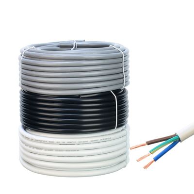 16 Awg 3 Core Καλώδιο ηλεκτρικής ενέργειας καθαρού χαλκού Πιστοποιητικά SJT 500ft με ονομαστική τάση 450/750v και μόνωση PVC