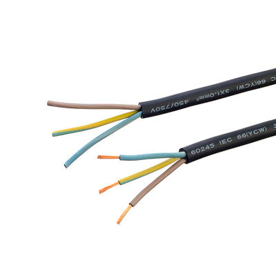 ΑΥΤΗΣ ΤΡΑΠΗΣ KC/ VDE Πιστοποιημένο H05rr f 3x0. 75 mm τετραγωνικά Ευέλικτο καλώδιο συγκόλλησης από καουτσούκ