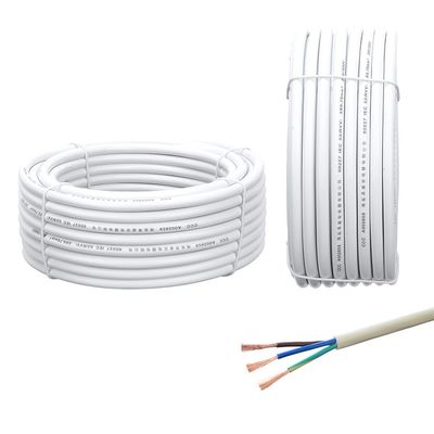VDE πρότυπα Πολυπυρηνικό καλώδιο H03vvh2 f 2x0 75mm2 για κάλυμμα PVC Καλώδιο ελέγχου μόνωσης PVC Σφιχτό μαλακό ευέλικτο επίπεδο καλώδιο
