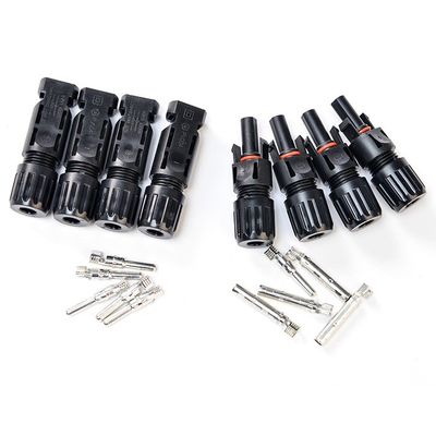 Tuv Heavy Duty Safe Solar Pv Άντρας και γυναίκα DC Power Solar Cable Connector Socket με ασφάλεια για χρήση καλωδίου επέκτασης ηλιακής ενέργειας DC