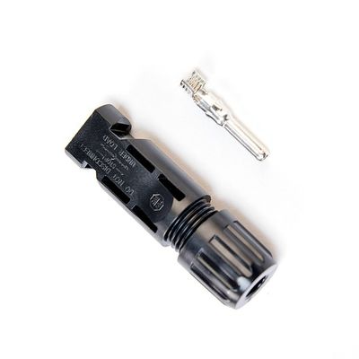 Tuv Heavy Duty Safe Solar Pv Άντρας και γυναίκα DC Power Solar Cable Connector Socket με ασφάλεια για χρήση καλωδίου επέκτασης ηλιακής ενέργειας DC