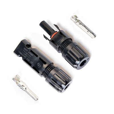 Tuv Heavy Duty Safe Solar Pv Άντρας και γυναίκα DC Power Solar Cable Connector Socket με ασφάλεια για χρήση καλωδίου επέκτασης ηλιακής ενέργειας DC