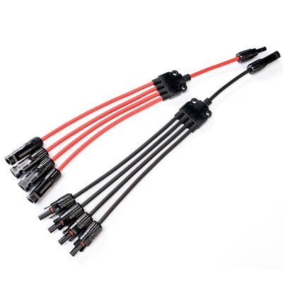 XLPO Μόνωση 10awg 6mm 1 έως 4 Y Τύπος H1z2z2-k Καλώδιο επέκτασης ηλιακού πάνελ 12awg για βιώσιμες ηλιακές λύσεις