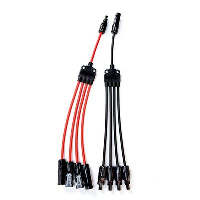 XLPO Μόνωση 10awg 6mm 1 έως 4 Y Τύπος H1z2z2-k Καλώδιο επέκτασης ηλιακού πάνελ 12awg για βιώσιμες ηλιακές λύσεις