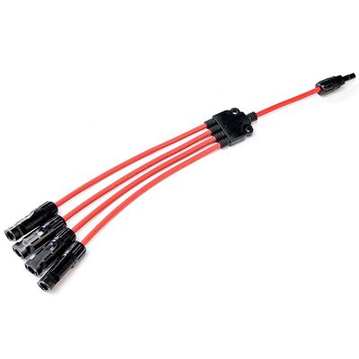XLPO Μόνωση 10awg 6mm 1 έως 4 Y Τύπος H1z2z2-k Καλώδιο επέκτασης ηλιακού πάνελ 12awg για βιώσιμες ηλιακές λύσεις