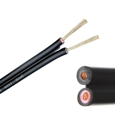 Πιστοποιημένο από το TUV 6mm 1000v διπλό μονωμένο κόκκινο δύο πυρήνες 6mm2 Twincore Pv καλώδιο για χρήση ενέργειας PVC καλώδιο ελέγχου μόνωσης