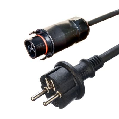 3M LY Berreti Bc01 H07rn-f 0,75mm 1mm 2 Κεντρικό καλώδιο καουτσούκ 2m 3m 5m 10m Betteri Bc01 Γυναικείο καλώδιο Schuko Ac επέκταση ηλιακό καλώδιο