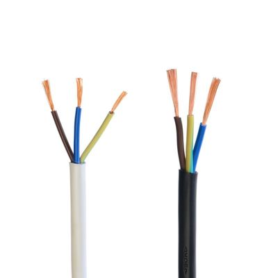 Πρότυπο IEC 60227 H05vv f 3x0. 75mm2 PVC Ελαστικό ηλεκτρικό καλώδιο πολυπυρήνα