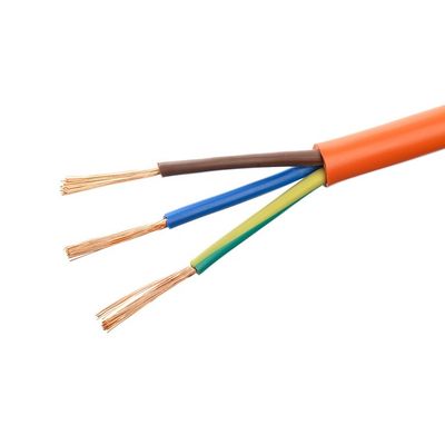 Πρότυπο IEC 60227 H05vv f 3x0. 75mm2 PVC Ελαστικό ηλεκτρικό καλώδιο πολυπυρήνα
