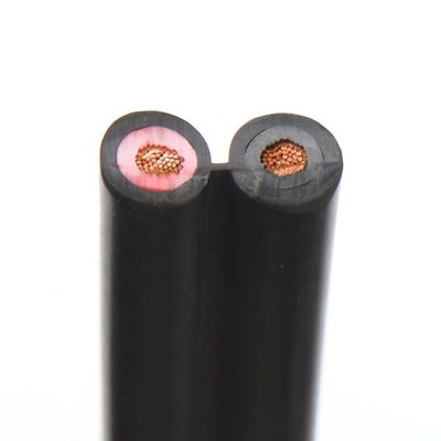 Μονό πυρήνα ή διπλό πυρήνα TUV εγκεκριμένο 4mm 6mm κονιοποιημένο χαλκό XLPO Ηλιακό καλώδιο συνεχούς ρεύματος για έργα ηλιακής ενέργειας