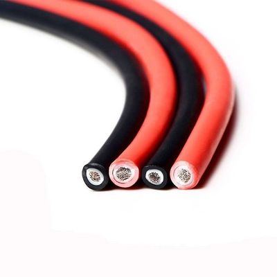 Μονό πυρήνα ή διπλό πυρήνα TUV εγκεκριμένο 4mm 6mm κονιοποιημένο χαλκό XLPO Ηλιακό καλώδιο συνεχούς ρεύματος για έργα ηλιακής ενέργειας