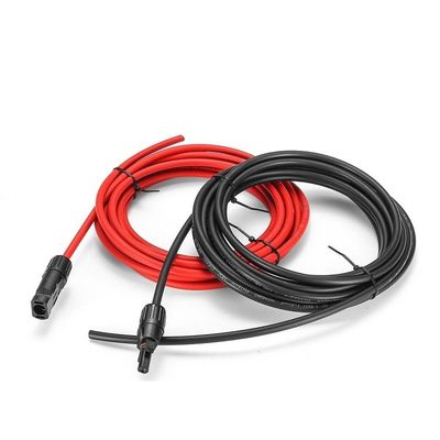 Μονό πυρήνα ή διπλό πυρήνα TUV εγκεκριμένο 4mm 6mm κονιοποιημένο χαλκό XLPO Ηλιακό καλώδιο συνεχούς ρεύματος για έργα ηλιακής ενέργειας