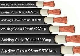 16mm2 25mm2 70mm2 Διπλό μονωτικό καλώδιο ηλεκτρικής ενέργειας συγκόλλησης για μηχανή συγκόλλησης