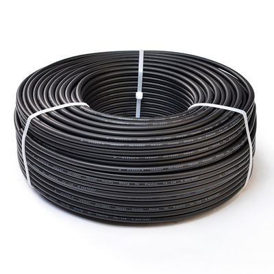 6.1MM±0.15MM Εξωτερική διάμετρος Πιστοποιητικό TUV 4mm Ηλιακό καλώδιο Προσαρμογή για εγχώρια έγκριση EN60754-1/EN60754-2 Καλώδιο συνεχούς κυψέλου