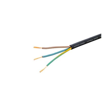 Vde H05rn f καλώδιο καουτσούκ 3g 1,0 mm2 Πολλαπλές ίνες μαλακού γυμνού χαλκού για ηλεκτρικές εφαρμογές