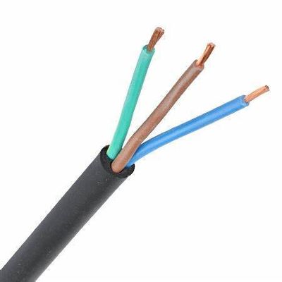 Vde H05rn f καλώδιο καουτσούκ 3g 1,0 mm2 Πολλαπλές ίνες μαλακού γυμνού χαλκού για ηλεκτρικές εφαρμογές