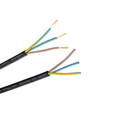 Πολυπυρήνα H05rn f 3g 0,75 mm2 3 πυρήνα καλώδιο ελαστικού για βαριές και ανθεκτικές ηλεκτρικές συνδέσεις