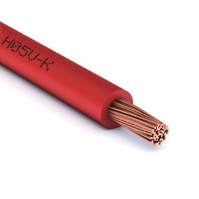 Μικρή τάση H05v k 1mm2 PVC μονόπυκνο καλώδιο ηλεκτρικής ενέργειας για το σπίτι με ονομαστική τάση 300/500V