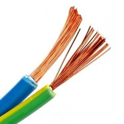 300/500v H05v k Ηλεκτρικό καλώδιο αγωγού χαλκού με καλώδιο ηλεκτρικής ενέργειας μονόκλισης Pvc σε 0,75mm2