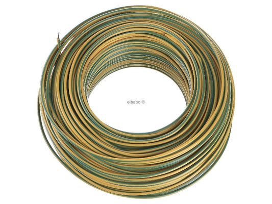 450/750V H07v U 1.5mm2 2.5mm2 Καθαρό στερεό σύρμα χαλκού με απομονωμένο καλώδιο ηλεκτρικής ενέργειας PVC για υψηλή τάση