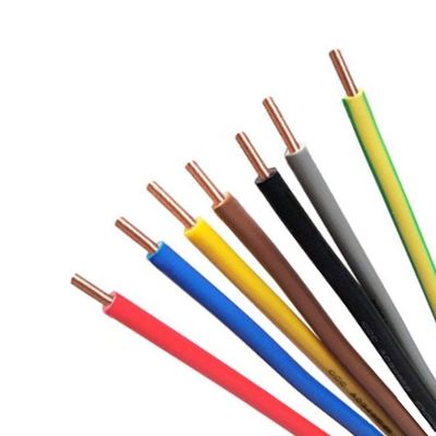 H07v U H07v R Καθαρός αδιάβατος αγωγός χαλκού χωρίς οξυγόνο Ηλεκτρικό σύρμα για εσωτερικές ανάγκες καλωδίωσης σπιτιού