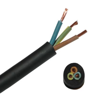 3g1.5mm2 3g2.5mm2 Ευέλικτο καλώδιο από καουτσούκ H07rn-f Ηλεκτρικά καλώδια Ανθεκτικά και ευέλικτα με υλικό αγωγού χαλκού