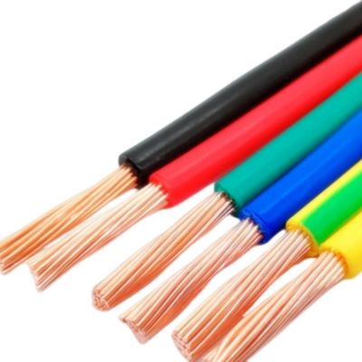 450/750V Χαμηλής τάσης Σκληρό γυμνό καλώδιο χάλκινου καλωδίου κατασκευής Ho7v R Πολυπυρηνικό καλώδιο Ηλεκτρικό σύρμα με μόνωση PVC