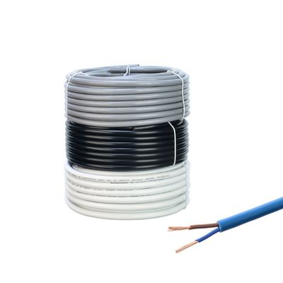 300/500V 3 CORES Πολυπυρηνικό καλώδιο H05vv f 3g1 5 τετραγωνική γραμμή στροφής ισχύος με γυμνό σύρμα χαλκού χαμηλή τάση μόνωση PVC