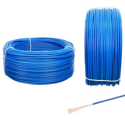 100% Cooper VDE πιστοποιημένο μονόπυρη 1.5mm2 ευέλικτο ηλεκτρικό καλώδιο με έλεγχο μόνωσης PVC και πρότυπο BV/BVR