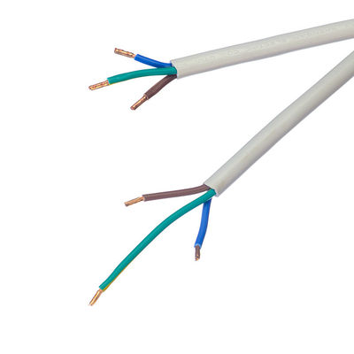 VDE Standard H05VV-F 3x0.75mm2 400mm Κεφάλαιο καλωδίου ηλεκτρικής ενέργειας Κεφάλαιο καλωδίου ηλεκτρικής ενέργειας ηλεκτρικής ενέργειας